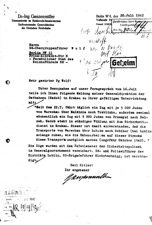 GANZENMULLER LETTER983