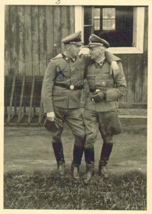 SS officers at Neuengamme