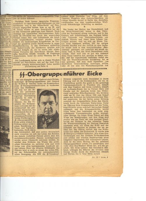 eicke death notice -lemberger zeitung