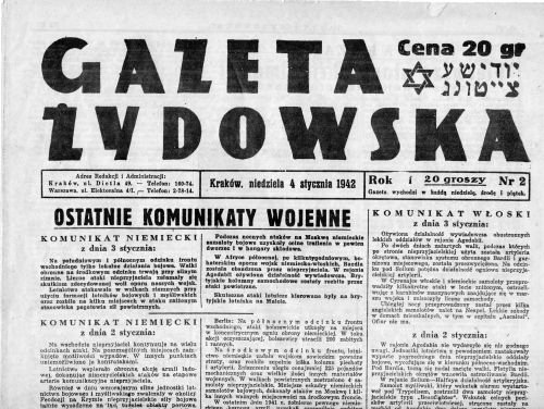 gazeta zydowska front961