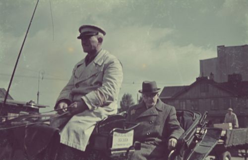 rumkowski with driver